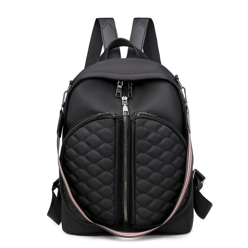 Trendy Bags For Teenage Girls Solid Color Shoulder Backpack For Women