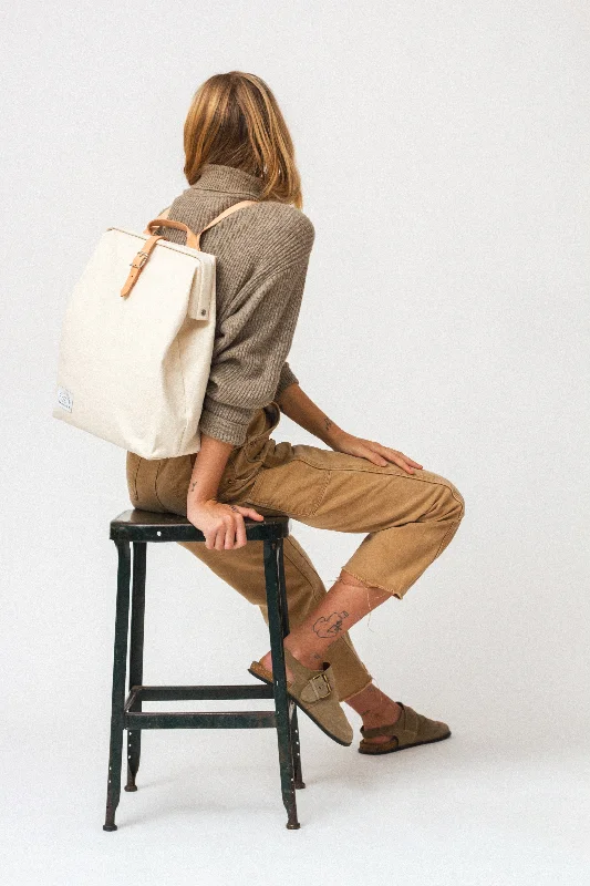 Festival Bags For Concerts And Events Utility Backpack in Natural