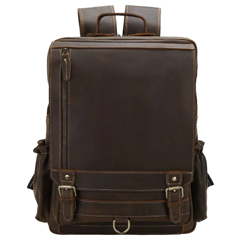 Inspired Bags For High-End Fashion Vintage Leather Backpack