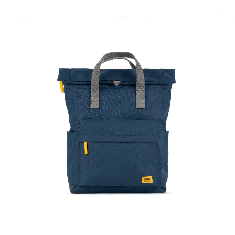 Black Friday Deals On Stylish Handbags Yellow Label Canfield B Deep Blue Recycled Canvas