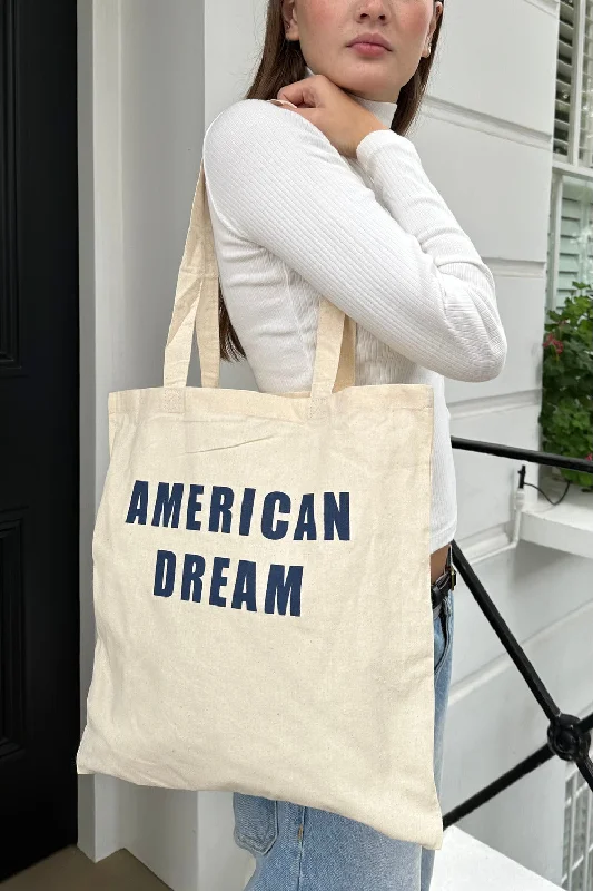 Tote Bag For Everyday Use American Dream Tote Bag