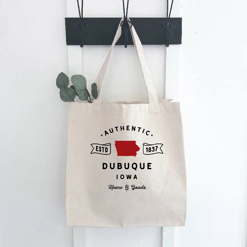 Vintage-Inspired Authentic Home Goods City/State - Canvas Tote Bag