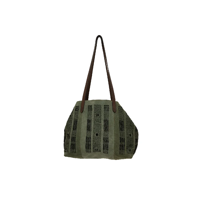 Vintage Bags For Retro And Classic Fashion Lovers Suede Tote Beaded