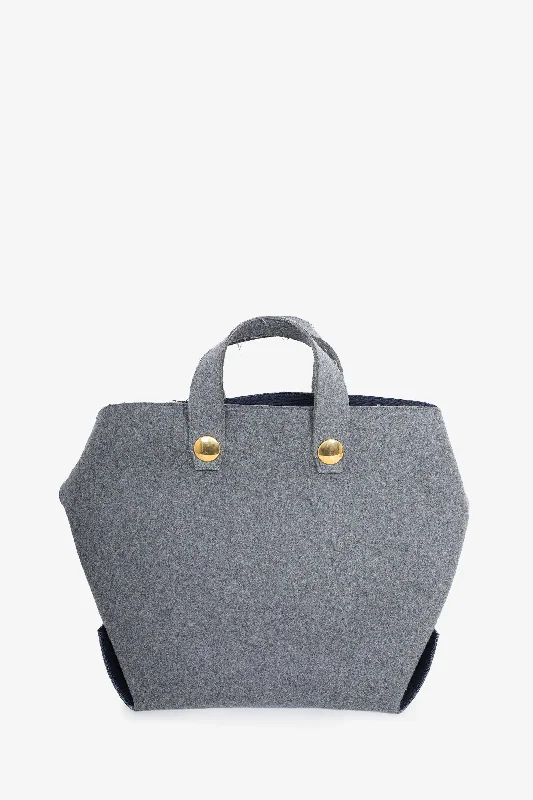 Trendy Bags For Women And Men In 2025 Celine Grey Wool Felt Orb Bag