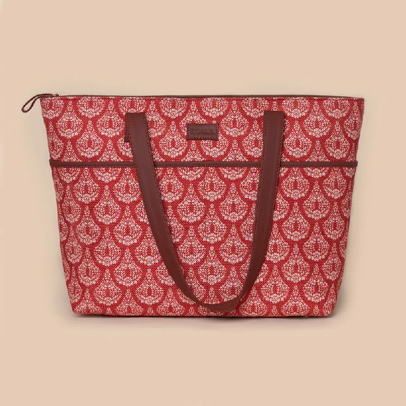 Lightweight Bags With Clearance Prices Chanderi Phool Tote Bag