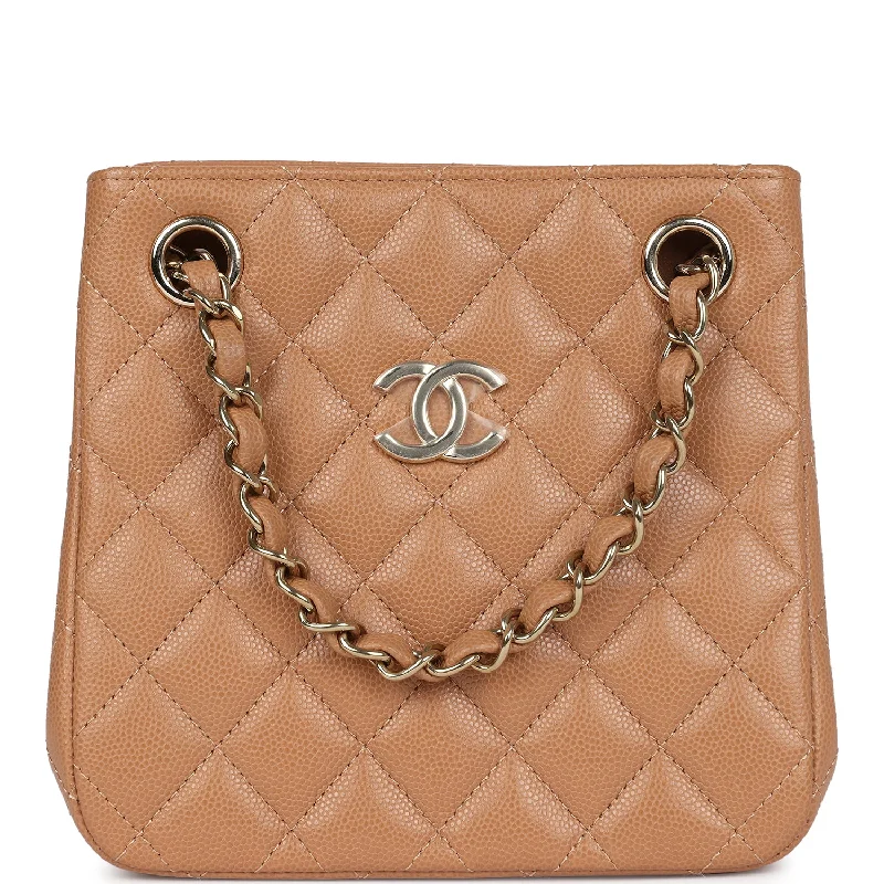 Lightweight And Functional Bags For Travel And Work Chanel Mini Shopping Tote Caramel Caviar Light Gold Hardware Lightweight And Functional Bags For Travel And Work Chanel Mini Shopping Tote Caramel Caviar Light Gold Hardware