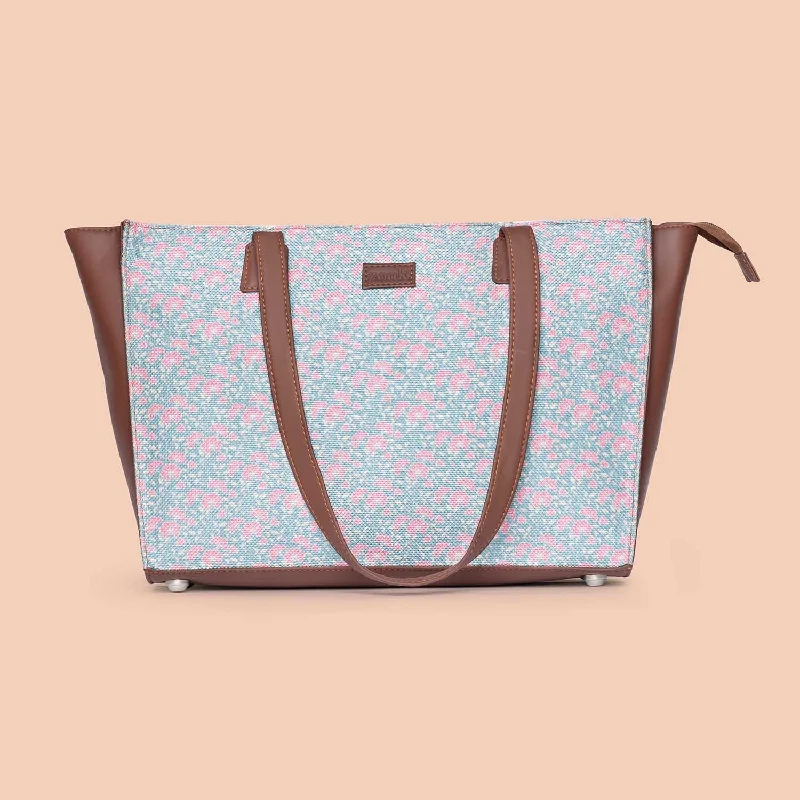 Clearance Bags For Budget Shoppers Chettinad Florals Office Tote Bag