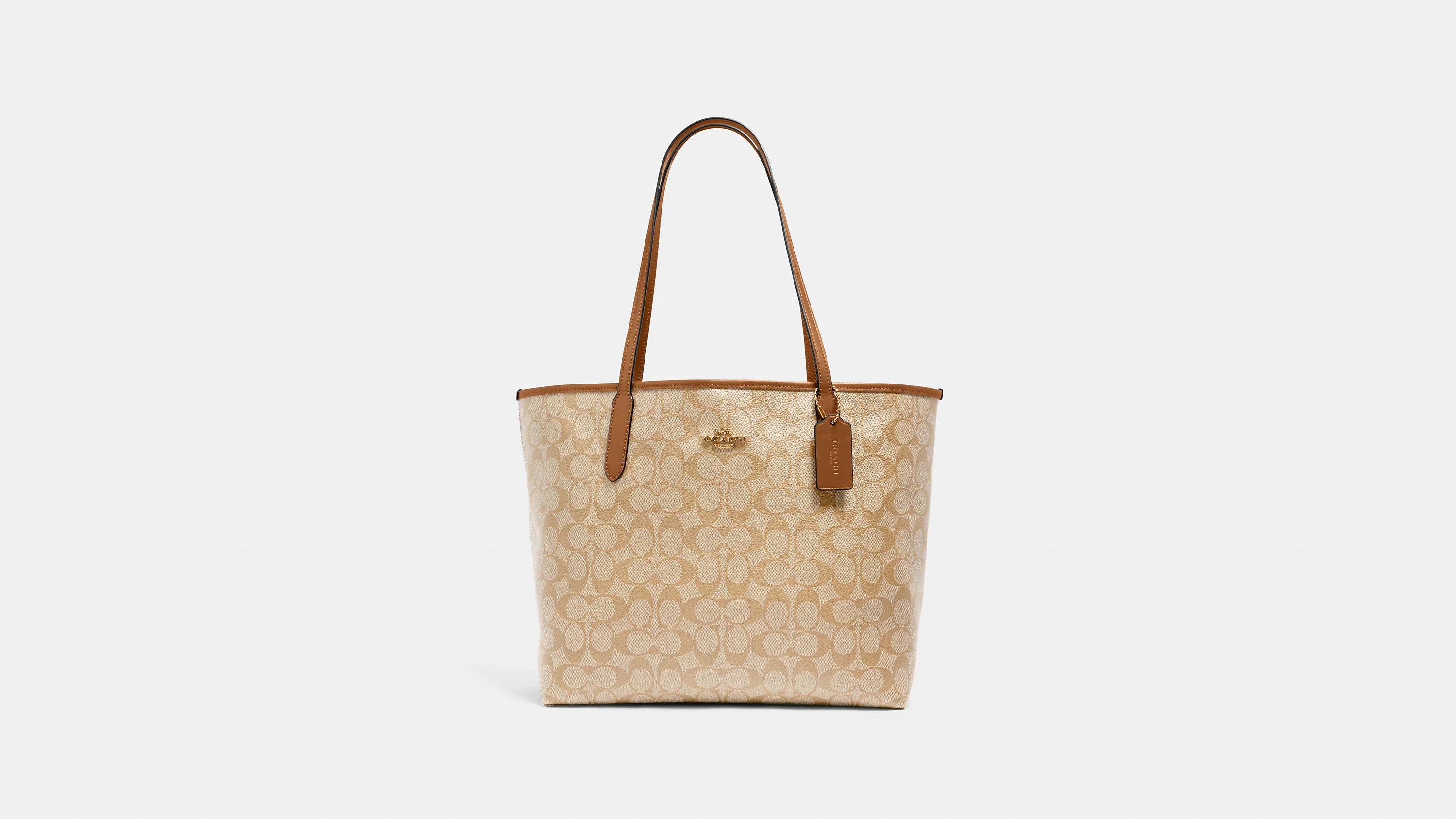 Tote Bag For Everyday Use Coach City Tote In Signature Canvas