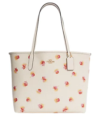 Affordable Bags For College Students On Sale Coach City Tote With Pop Floral Print