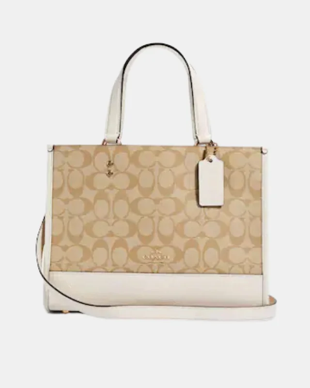 Customizable Bags For Personalized Style Coach Dempsey Carryall In Signature Canvas Customizable Bags For Personalized Style Coach Dempsey Carryall In Signature Canvas