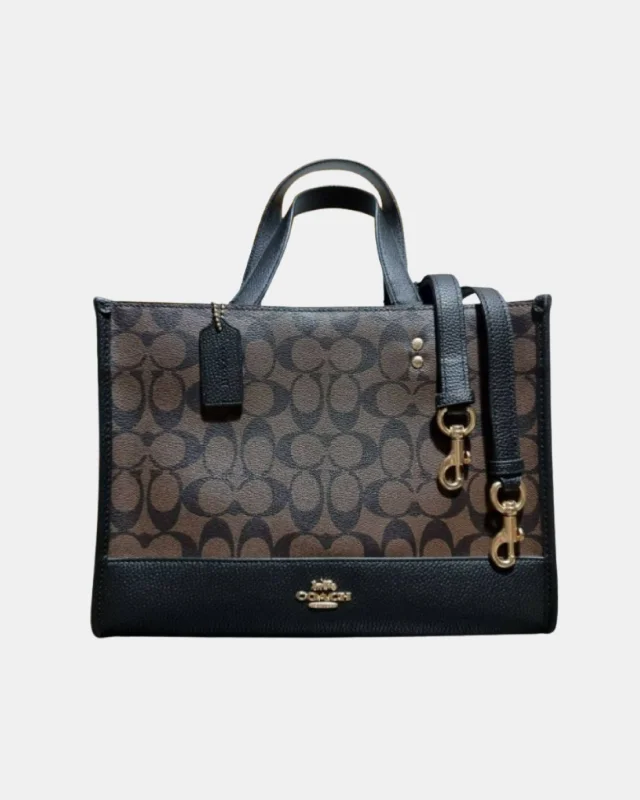 Bags For Urban And Trendy Looks Coach Dempsey Carryall in Signature Canvas