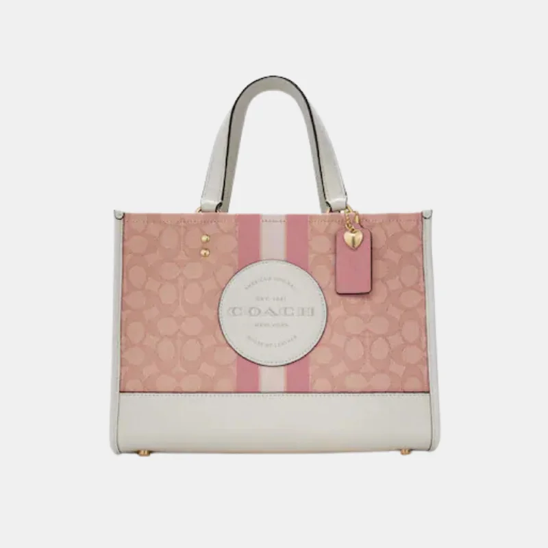 Inspired Bags For Timeless Elegance Coach Dempsey Carryall In Signature Jacquard With Coach Patch And Heart Charm Inspired Bags For Timeless Elegance Coach Dempsey Carryall In Signature Jacquard With Coach Patch And Heart Charm