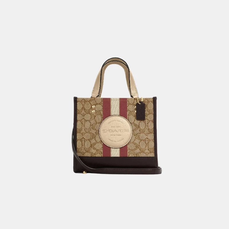 Versatile Bags That Suit Any Outfit Or Event Coach Dempsey Tote 22 In Signature Jacquard With Coach Patch And Stripe Versatile Bags That Suit Any Outfit Or Event Coach Dempsey Tote 22 In Signature Jacquard With Coach Patch And Stripe