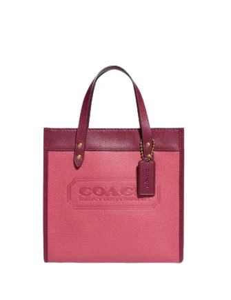 Bags With Seasonal Sales Coach Field Tote 22 In Colorblock With Coach Badge