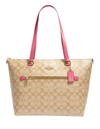 Durable And Cheap Bags Coach Gallery Tote In Signature Canvas