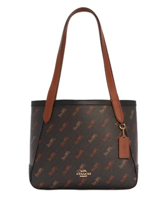 High-Quality Bags On Flash Sale Coach Horse And Carriage Tote 27 With Horse And Carriage Dot Print High-Quality Bags On Flash Sale Coach Horse And Carriage Tote 27 With Horse And Carriage Dot Print