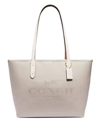 Inspired Bags For Modern Sophistication Coach Horse & Carriage Jacquard City Tote