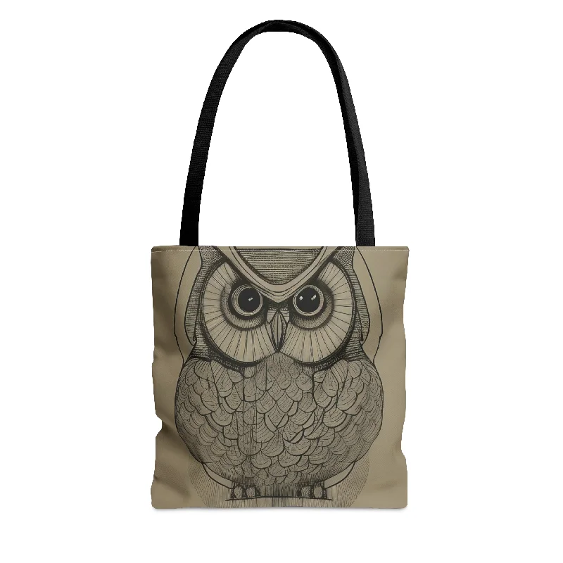 Bags For Urban And Trendy Looks Da Vinci Inspired Owl Tote