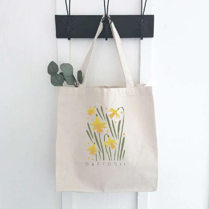 Stylish Bags For Fashion Bloggers Daffodil (Garden Edition) - Canvas Tote Bag