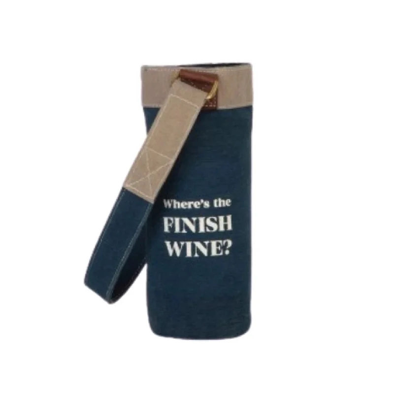 Chic And Clearance-Priced Tote Bags Finish Wine Wine Tote