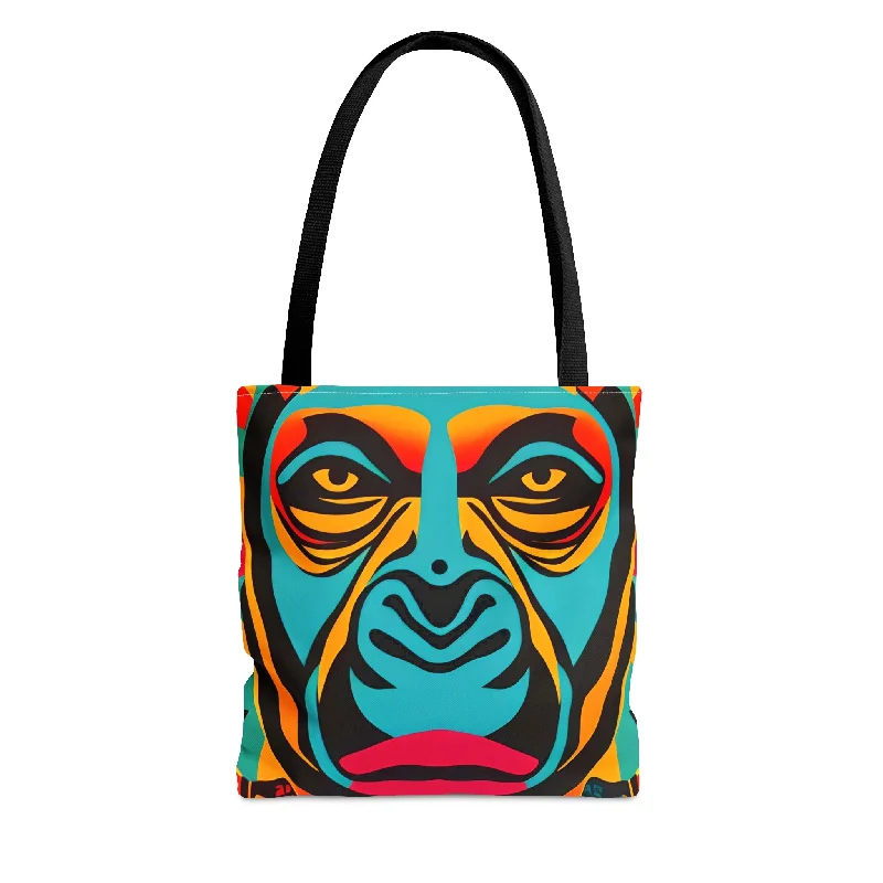 Valentine's Day Gorilla Graffiti Tote