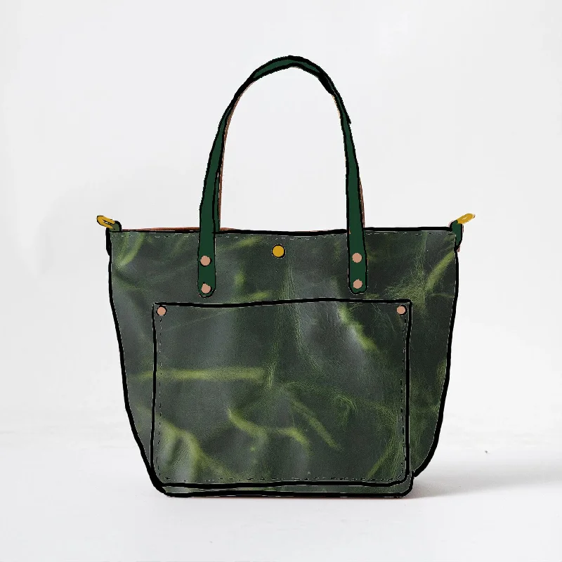 Compact Bags For Minimalist Travelers Green Cheaha Travel Tote