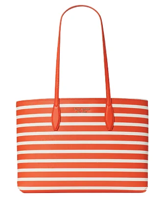 Durable And Cheap Bags Kate Spade New York All Day Sailing Stripe Large Tote