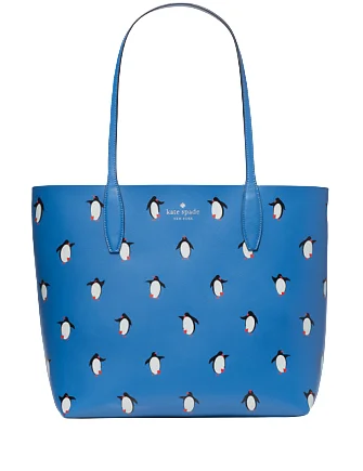 Modern And Limited-Time Offer Bags Kate Spade New York Arctic Friends Penguin Large Reversible Tote Bag Modern And Limited-Time Offer Bags Kate Spade New York Arctic Friends Penguin Large Reversible Tote Bag