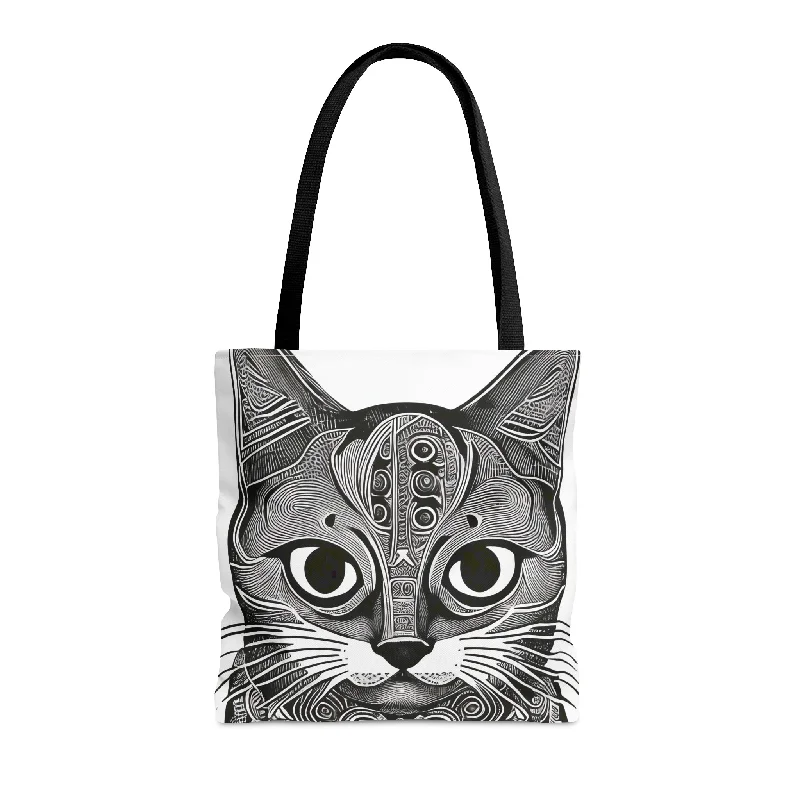 Bags With Seasonal Sales Kitty Cat Face Tote