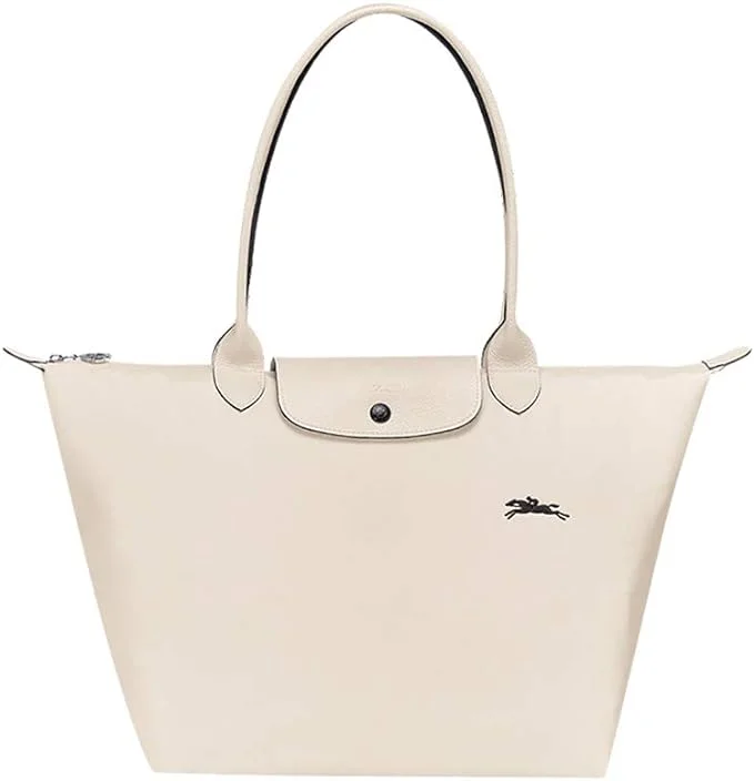 Valentine's Day Longchamp Le Pliage Club Shoulder Bag Pink White