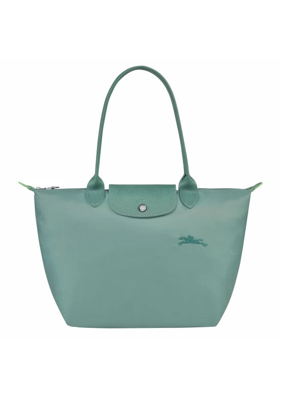 Designer Bags For Luxury Collectors Longchamp Le Pliage Tote Bag Peacock/ Lagoon