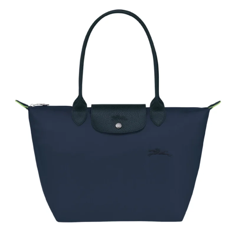 Bags For Urban And Trendy Looks Longchamp Le Pliage Tote Green Bag Blue- Recycled Canvas Bags For Urban And Trendy Looks Longchamp Le Pliage Tote Green Bag Blue- Recycled Canvas