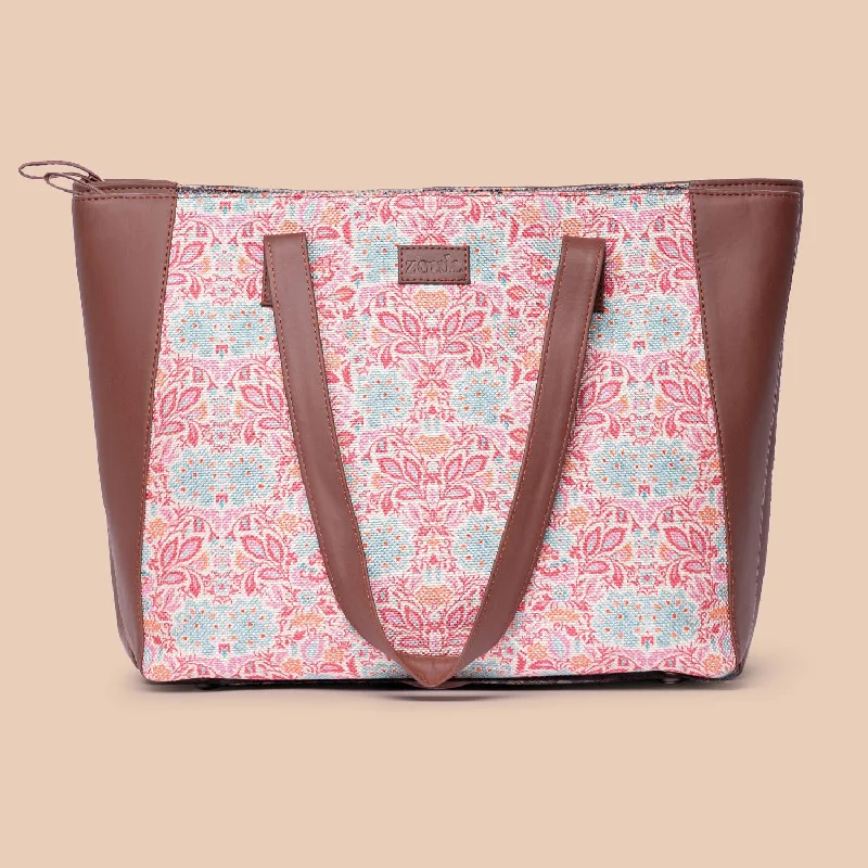 Bags With Discounts Mangalore Blossoms Side Tote Bag