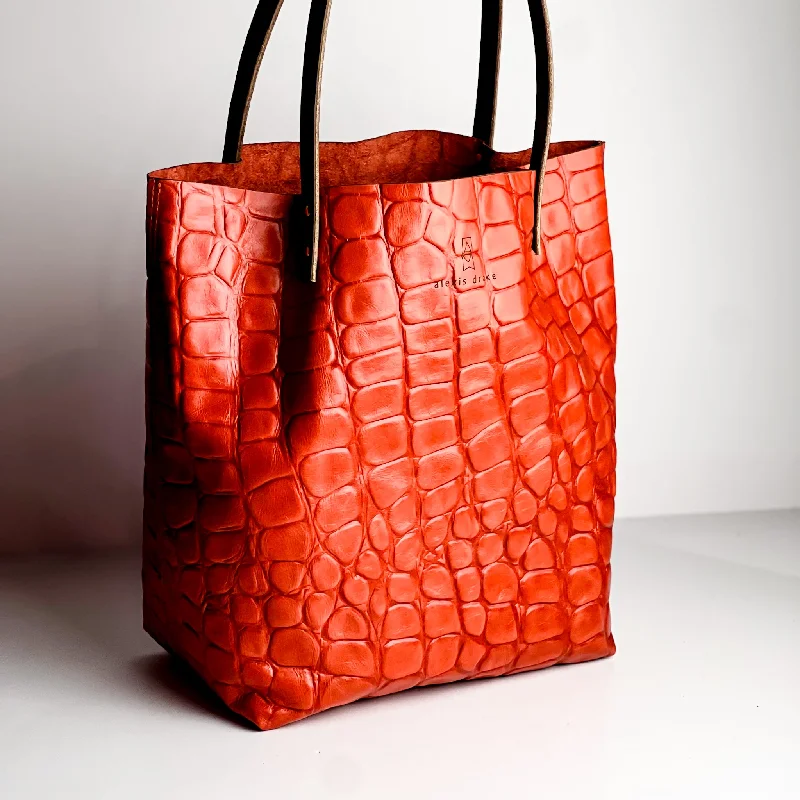 Tsa-Approved Bags For Hassle-Free Airport Security Market Tote Tuesday | Orange Croc