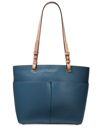 Office Professionals Michael Michael Kors Bedford Pebble Leather Pocket Tote