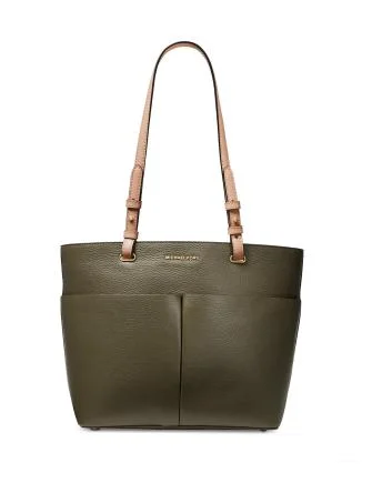 Seasonal Clearance Bags For Summer, Winter, Etc. Michael Michael Kors Bedford Pebble Leather Pocket Tote