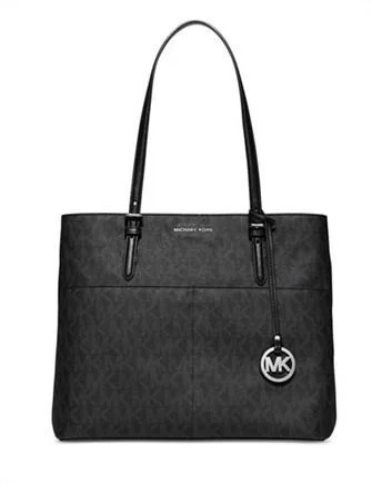 Trendy And Discounted Designer Handbags Michael Michael Kors Bedford Large Signature Pocket Tote