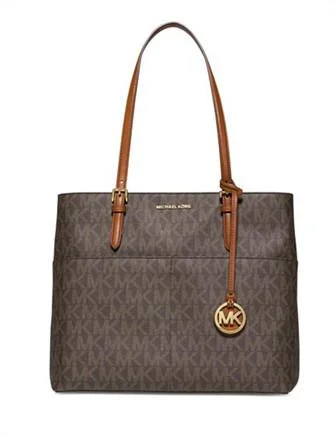 Luxury Bags On Sale Michael Michael Kors Bedford Large Signature Pocket Tote