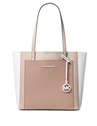 Odor-Resistant And Budget Bags Michael Michael Kors Gemma Colorblocked Tote