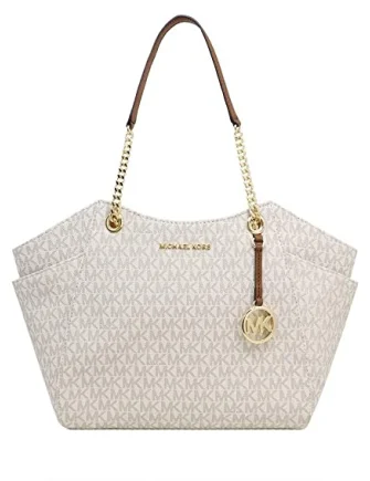 Limited-Time Offer On Trendy Bags Michael Michael Kors Jet Set Travel Large Chain Signature Tote Limited-Time Offer On Trendy Bags Michael Michael Kors Jet Set Travel Large Chain Signature Tote