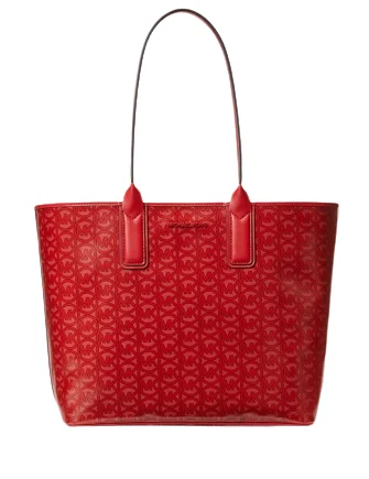 Luxury Bags On Sale Michael Michael Kors Jodie Large Logo Jacquard Tote Bag