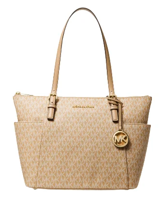 Bags For Personalized Gifts Michael Michael Kors Signature Jet Set East West Top Zip Tote Bags For Personalized Gifts Michael Michael Kors Signature Jet Set East West Top Zip Tote