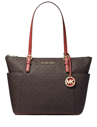 Trendy Bags For Teenage Girls Michael Michael Kors Signature Jet Set East West Top Zip Tote Trendy Bags For Teenage Girls Michael Michael Kors Signature Jet Set East West Top Zip Tote