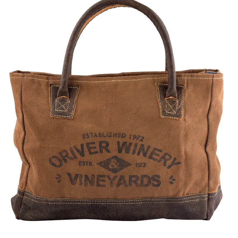 Anti-Theft And Budget-Friendly Bags Oriver Winery Vineyards Tote