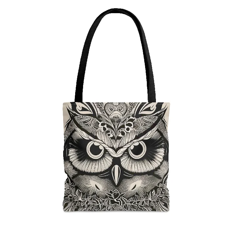 Stylish Bags For Fashion Bloggers With Promotions Owl Ink Art Tote