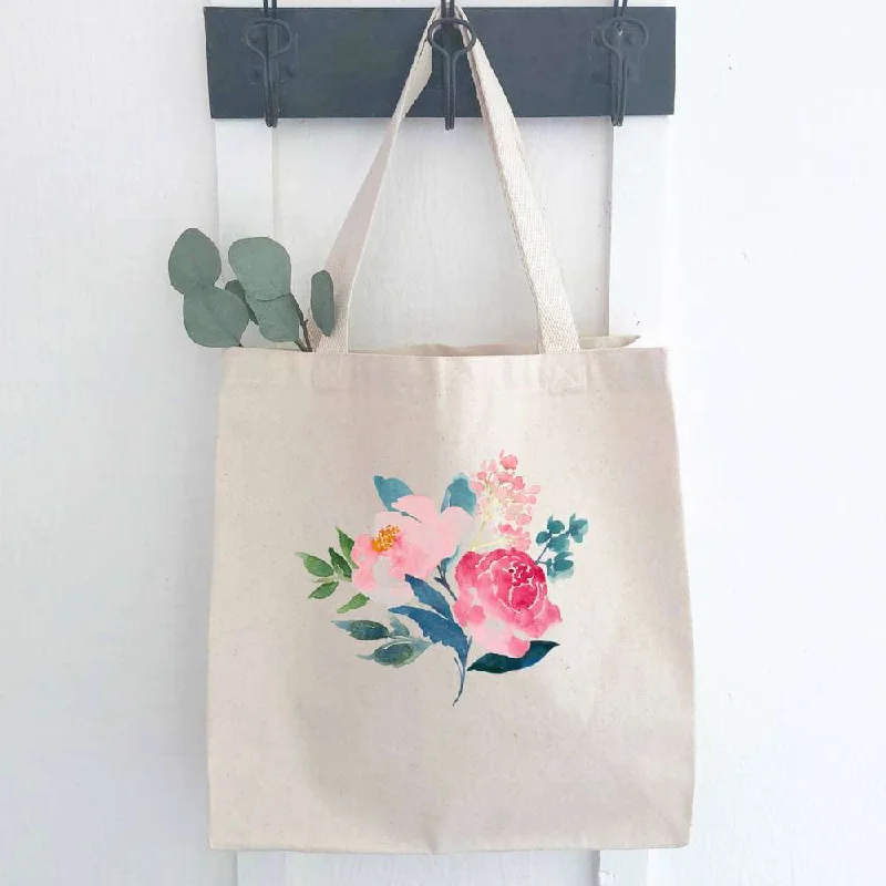 Wholesale Bags For Resellers Peonies - Canvas Tote Bag