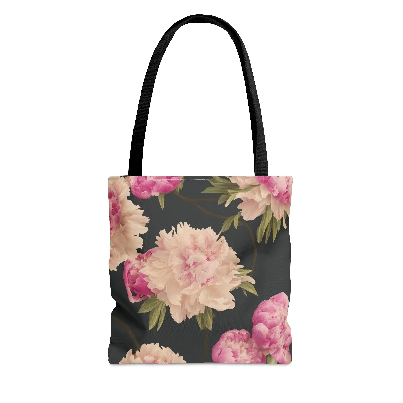 Discounted Designer Bags For Clearance Events Peony Floral Tote