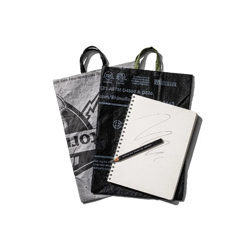 Lightweight And Affordable Bags Recycled Tarp Tote Bag Small