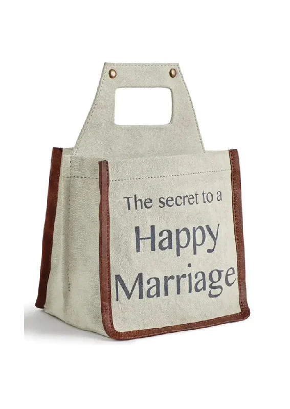 Vibrant Bags With Discounts Secret Happy Marriage 6 Pack Canvas Tote