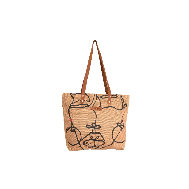 Bags With Limited-Time Deals Canvas Tatu Print Dorothy Tote x EndoSquared